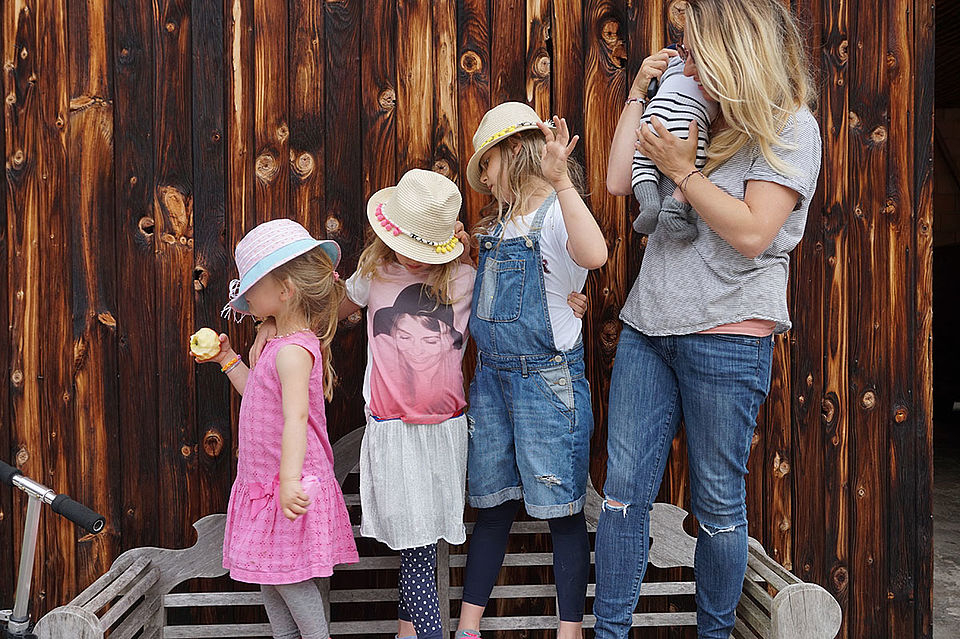 Mutter mit Kindern Mutter mit Kindern