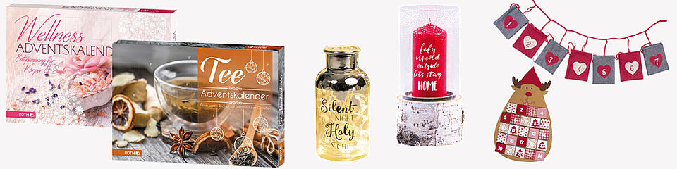 Must-haves für den Advent Adventkalender und Kerzen von LIBRO