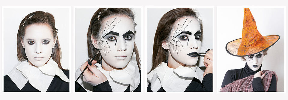 Halloween Make-up: Hexe Halloween Schmink-Tutorial: Hexe