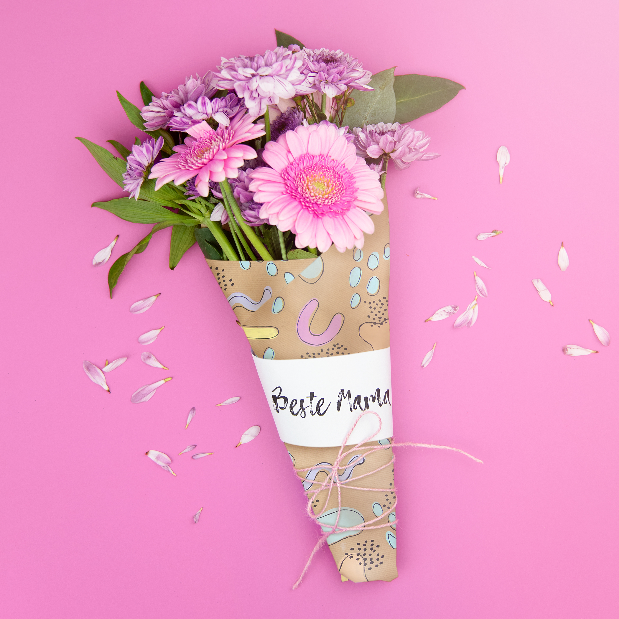 So gestaltest du dein eigenes Geschenkpapier So gestaltest du dein eigenes Geschenkpapier