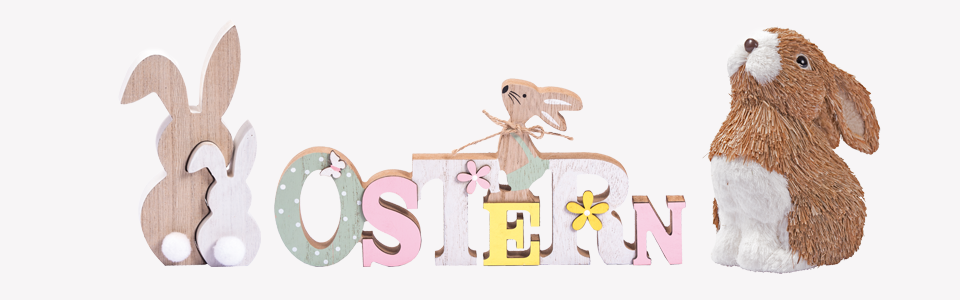 Osterdeko Osterhasen zur Deko